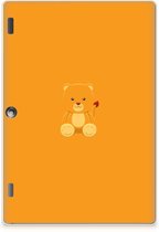 Tablet Backcase Lenovo Tab 10 | Tab 2 A10-30 Leuk Hoesje Baby Beer met transparant zijkanten