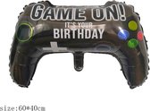 Game Controller Ballon - Grote - Video Game Ballon - Xbox Gamer Party Decoraties - Roblox Party - Verjaardagsfeest decoratie - Helium - Aluminium