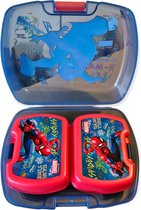 Spiderman Lunch Set - Lunchbox - Drinkbeker - Bentobox - Drinkfles - Brooddoos - Waterfles - Broodtrommel - School lunch - Marvel