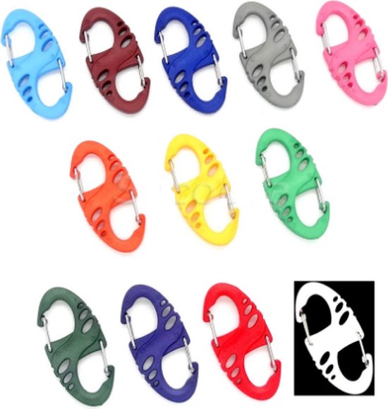 Duiken Reel 101FT Vinger Reel met Duik Dubbelzijdige Bout Snap Clip Aluminium Duik Vinger Spoel Reel voor Snorkelen Duiken Vissen, Rood