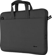 Trust Bologna Laptoptas - Milieuvriendelijk Eco - Gerecycled materiaal - 16 inch - Zwart
