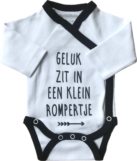 Petit Villain Romper geluk zit in een klein rompertje