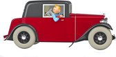 Kuifje Moulinsart Auto 1/24 - De Rosengart auto - Tintin