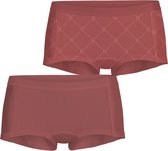 Bjorn Borg 2-pack dames boxershort - Core mini - Red  - XL   - Rood