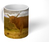 Mok - Schotse Hooglander - Landschap - 350 ML - Beker - Uitdeelcadeautjes