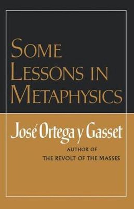 Some Lessons in Metaphysics