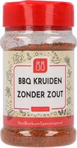Van Beekum Specerijen - BBQ Kruiden Zonder Zout - Strooibus 110 gram