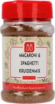 Van Beekum Specerijen-Macaroni & Spaghetti kruidenmix - Strooibus 150 gram