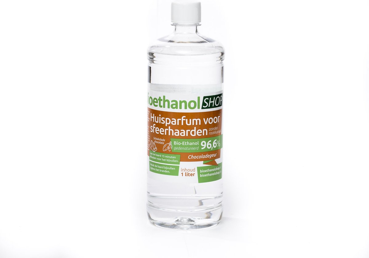 Bol.com Bio ethanol met Appel en Kaneelgeur - Premium bio -ethanol - 100% biobrandstof -1 liter aanbieding