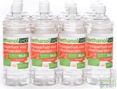 Bio-Ethanol met Rozengeur -PREMIUM- bioethanol  96,6%- biobrandstof – 12x1 liter