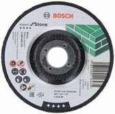 Bosch - Doorslijpschijf gebogen Expert for Stone C 24 R BF, 125 mm, 22,23 mm, 2,5 mm