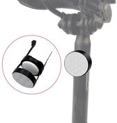 DrPhone ATH1 Fietst/E-Bike Houder Anti-Diefstal Reflector + Houder - Geschikt voor Airtag – Traceerbaar - Zwart