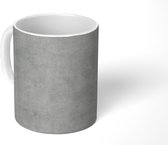 Mok - Beton print - Grijs - Industrieel - Patroon - Mokken - 350 ML - Beker - Uitdeelcadeautjes