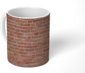 Mok - Baksteen - Muur - Patronen - Mokken - 350 ML - Beker - Uitdeelcadeautjes