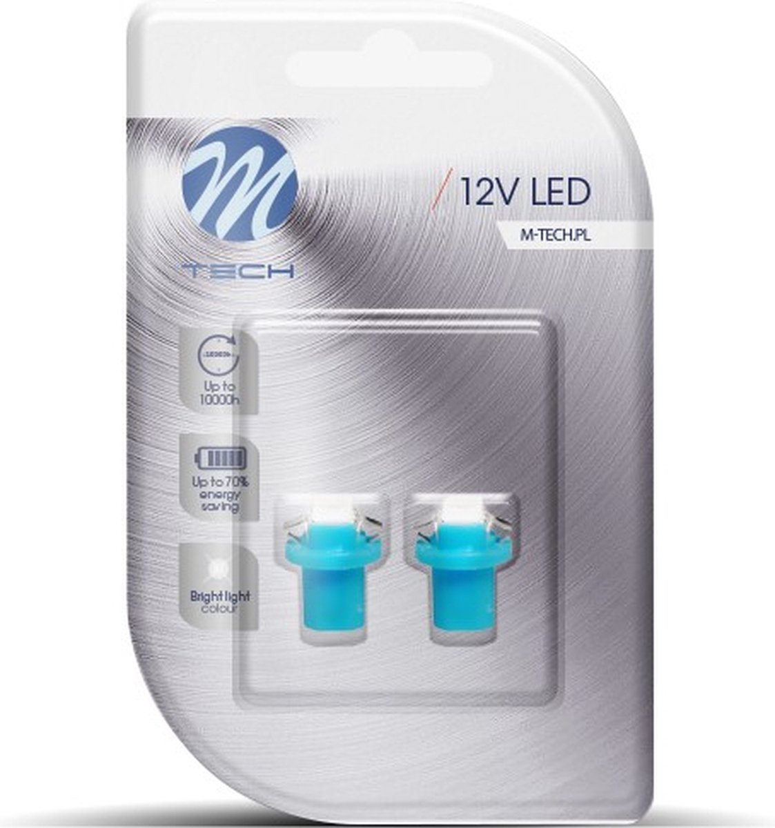 M-Tech LED - T5 12V - Blauw - Set