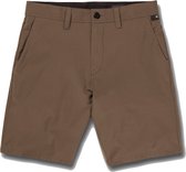 Volcom Frickin Cross Shred 20 Korte Broek - Tarmac Brown