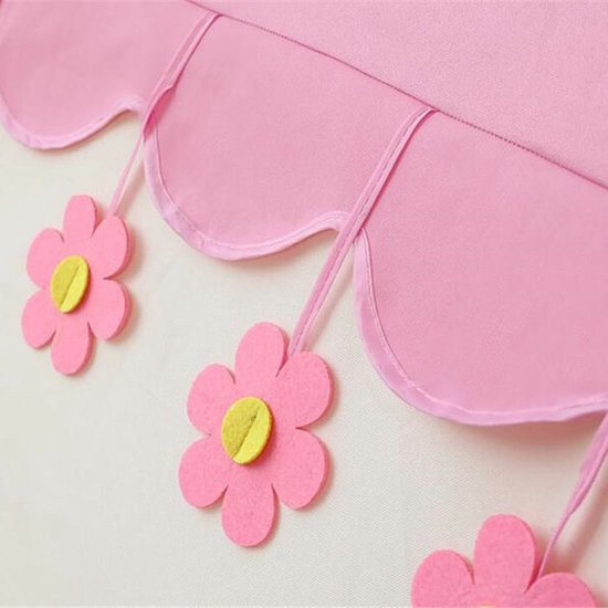 Speeltent XL met LED verlichting - Tent - Roze van Kidzroom — afbeelding 5