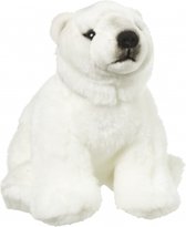 Pluche knuffel ijsbeer 22 cm