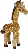 Pluche giraffe knuffel 62 cm speelgoed - Safari dieren knuffeldieren - Speelgoed voor kind