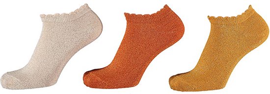 Lot de 3 paires de chaussettes baskets iN ControL ocre 31/34