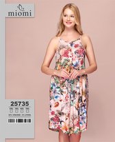 Caroline Nachthemd- Bloemenpatroon- Hoge Kwaliteit- Maat 3XL
