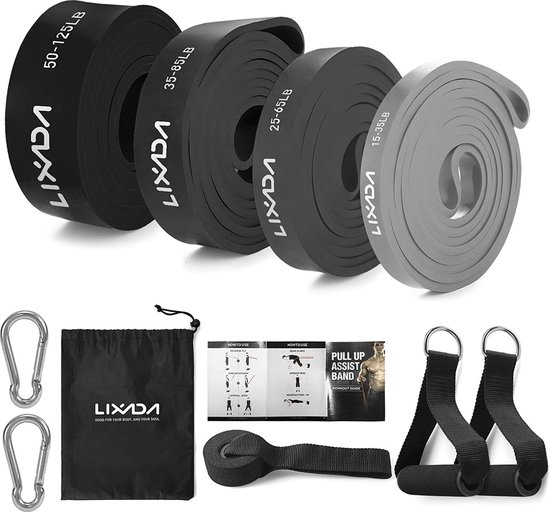 Fitness Band Handles for Resistance Bands Strength Training Cardio Training Fitness Equipment 2 Pieces One Hand Grip Resistance Bands Accessories