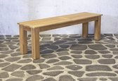 SenS Garden Furniture - Lucio Teak Tuinbank - 150cm - Bruin