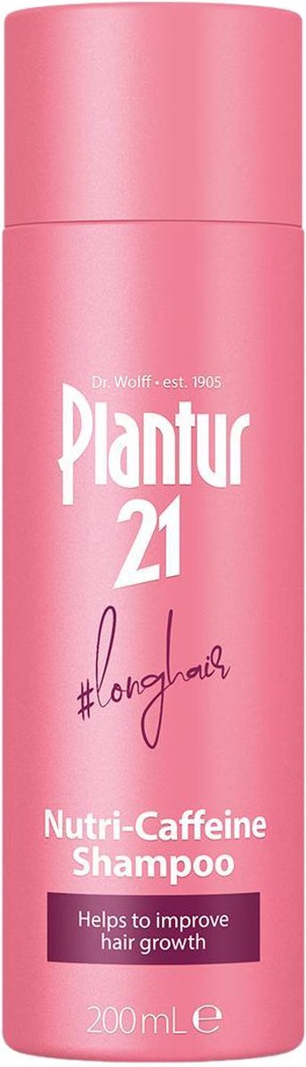 Plantur 21 #longhair Cafeïne Shampoo voor Lang en Glanzend Haar 200ml | Verbetert de Haargroei en Herstelt Gestresst Haar