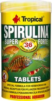 Tropical Super Spirulina Tabletten 36% - 250ml - Aquarium Visvoer