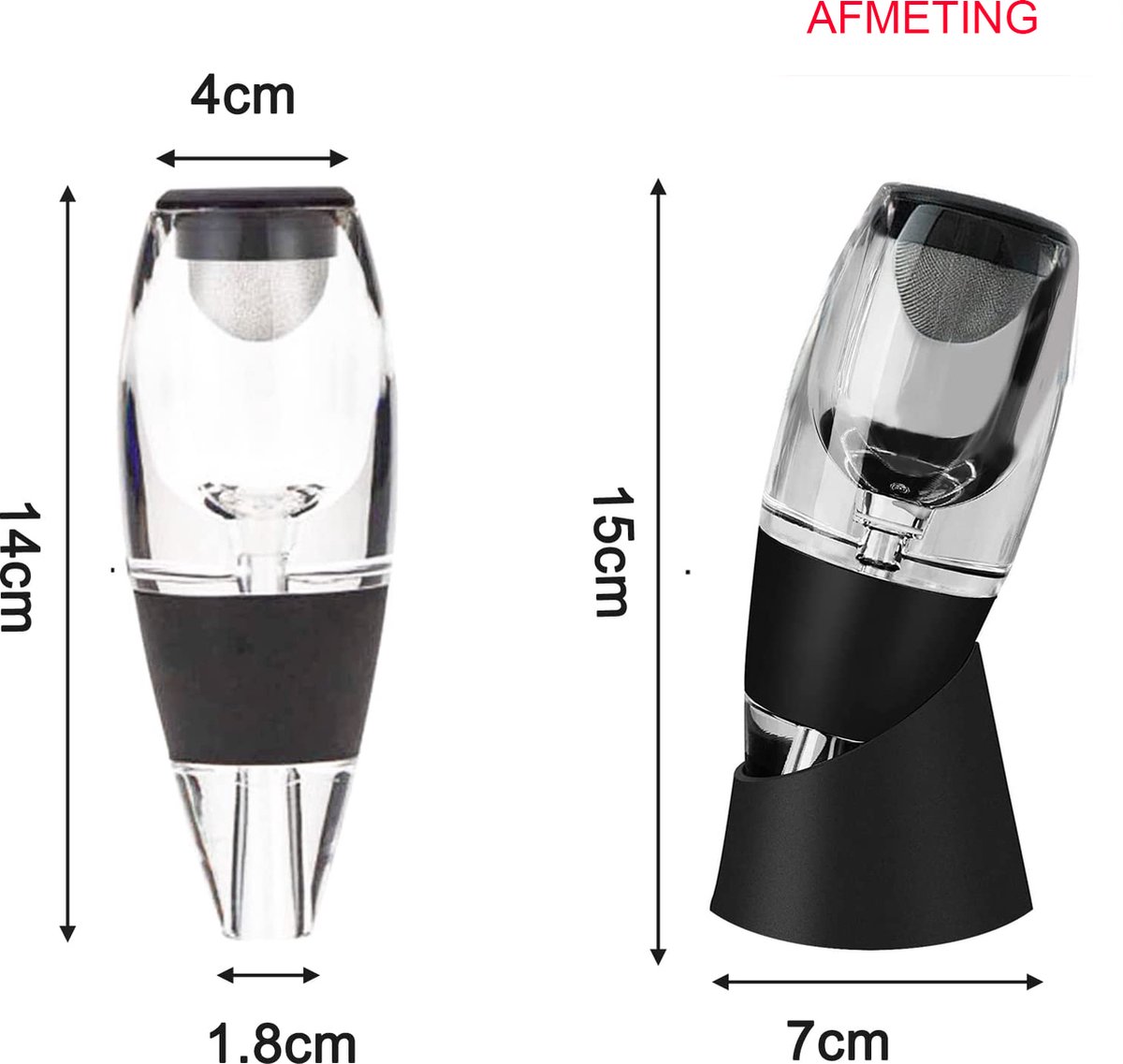 Décanteur Vin Usb Rechargeable Aérateur De Vin Électrique JOQINEER | Carafe Intelligente USB | Décanteur Automatique Rouge Et Blanc Oxydation Vin Instantanee