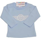 Petit Villain T'shirt Mini Poeper blauw