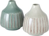 Boltze Home Vase Menos en céramique Ø12x15cm (1 pièce) assorti