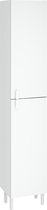 SENSEA - badkamermeubel - staande plank - 2 deuren - EASY - B.40 x H.184 x D.32 cm - hout - wit