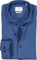 ETERNA modern fit overhemd - jersey heren overhemd - jeansblauw - Strijkvriendelijk - Boordmaat: 46