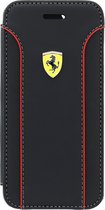 Ferrari Fiorano Collection Book Case - Geschikt voor Samsung Galaxy S7 - Zwart