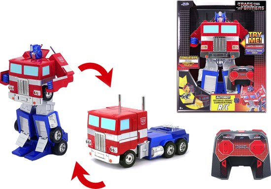 Transformers Optimus Prime RC Truck - 34cm Ferngesteuert Mit Licht & Sound