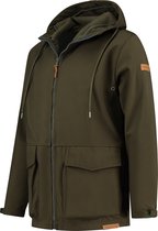 Travelin' Jack Peder - Heren Jacket - Outdoor jas mannen - Donkergroen - Maat XL