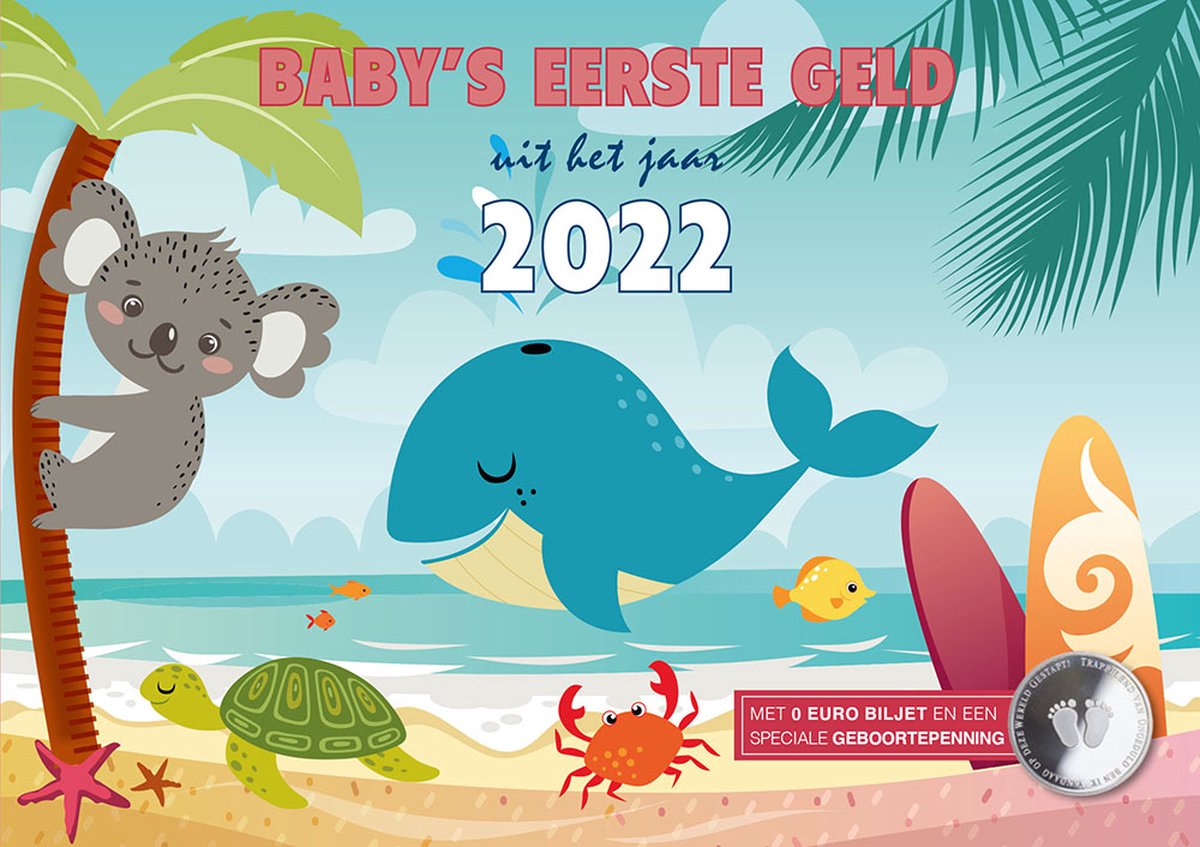 Baby's eerste geld Muntset 2022 neutraal Baby's eerste geld Muntset 2022 neutraal