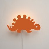 Arnhout - Dino - rouge brique - Jolie applique murale - chambre d'enfant