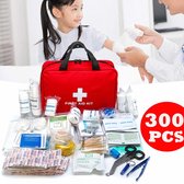 300-delige EHBO-set - Reiskampeertas voor noodgevallen - Bandage-verbandbehandelingspakket - Survivalkit