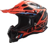 LS2 MX700 Subverter Stomp Fluo Oranje Zwart Crosshelm - Maat XXL