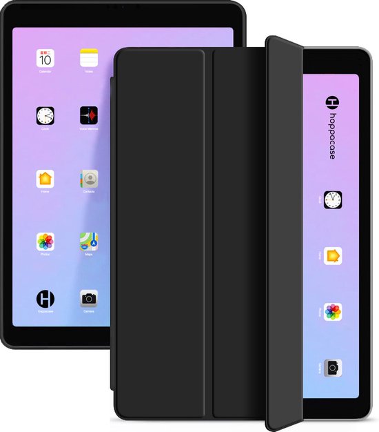iPad 2018 / 2017 hoes - iPad 9.7 inch hoes - Smart Case - Zwart | bol.com