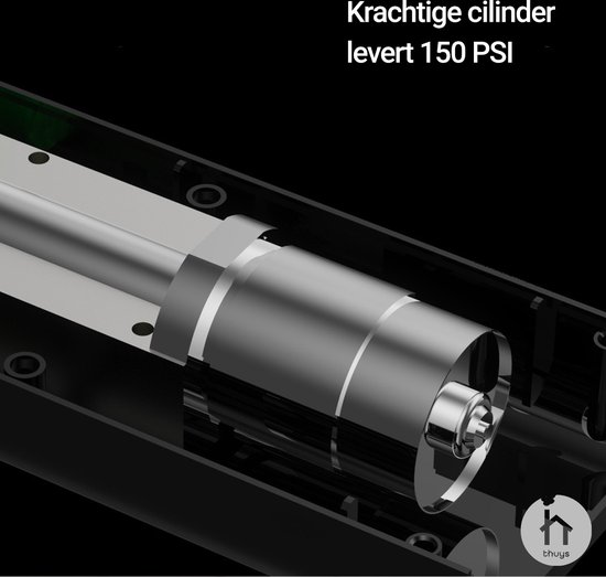 MaxAwe Accucompressor voor Makita 18 V, elektrische draadloze luchtpomp met autokabel en 3 sproeiers, draagbare bandenpomp met ledlicht, voor auto's, motorfietsen, fietsen, ballen (zonder accu