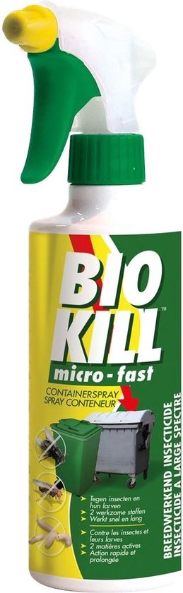 BSI - Bio Kill Micro-Fast Contrainer Spray - Breedwerkend Insecticide tegen...