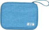 Travel-Time Reistas travel bag – Elektronica Kabel Etui - Perfect als feestdagen Cadeau - Handbagage voor Accessoires - Opladers - USB - Smartwatch bandjes - Powerbanks - Make up -