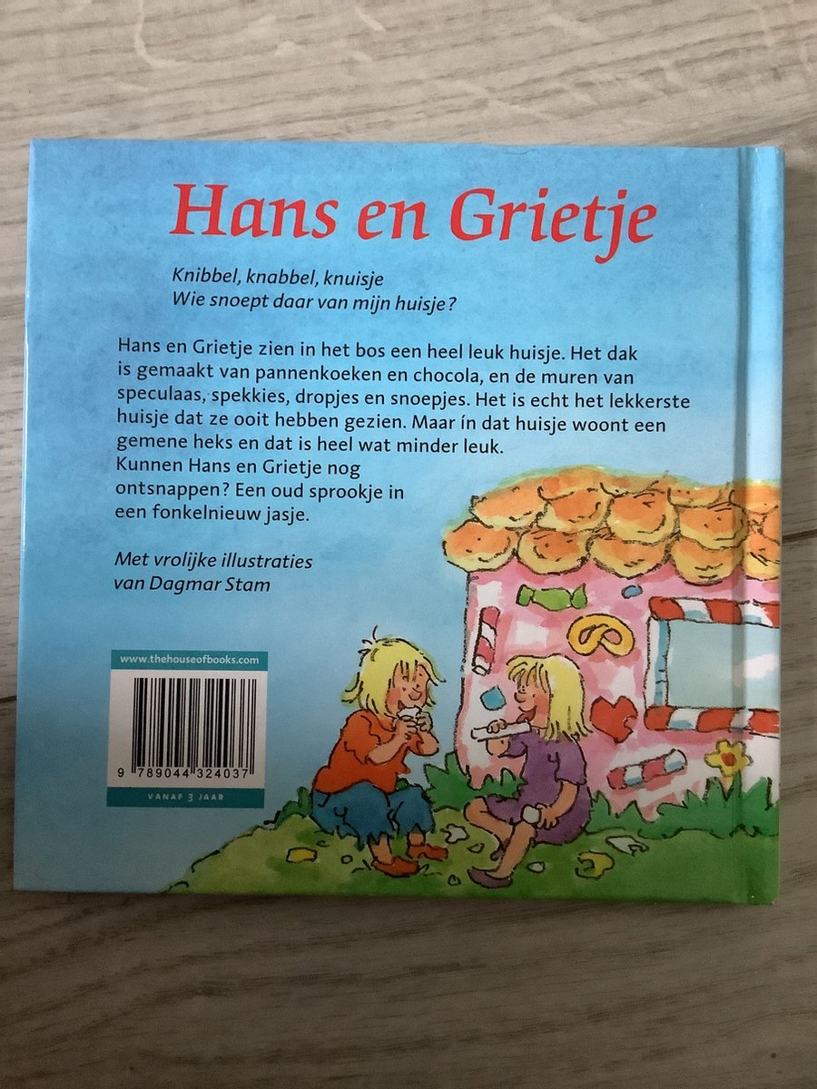 Hans En Grietje - back cover