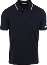 Scotch and Soda - Polo Pique Blauw - S - Modern-fit