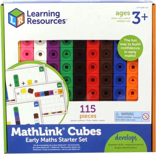 Mathlink cubes activiteitenset