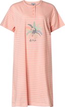 Cocodream dames nachthemd korte mouw | MAAT S | Aloha | zalm