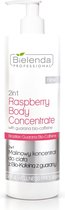 Bielenda Professional - 2 In 1 Raspberry Body Concentrate Raspberry Body Concentrate With Bio-Caffeine From Guarana 450Ml